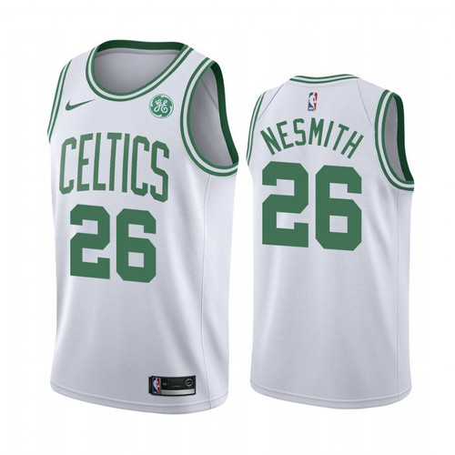 Camiseta Aaron Nesmith 26 Boston Celtics 2020-21 Association Blanco Hombre