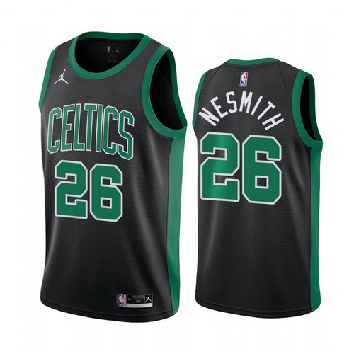 Camiseta Aaron Nesmith 26 Boston Celtics 2020-21 Statement Negro Hombre