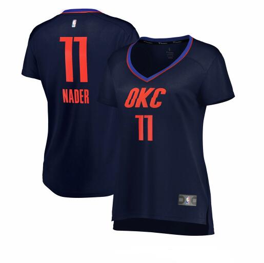 Camiseta Abdel Nader 11 Oklahoma City Thunder statement edition Armada Mujer