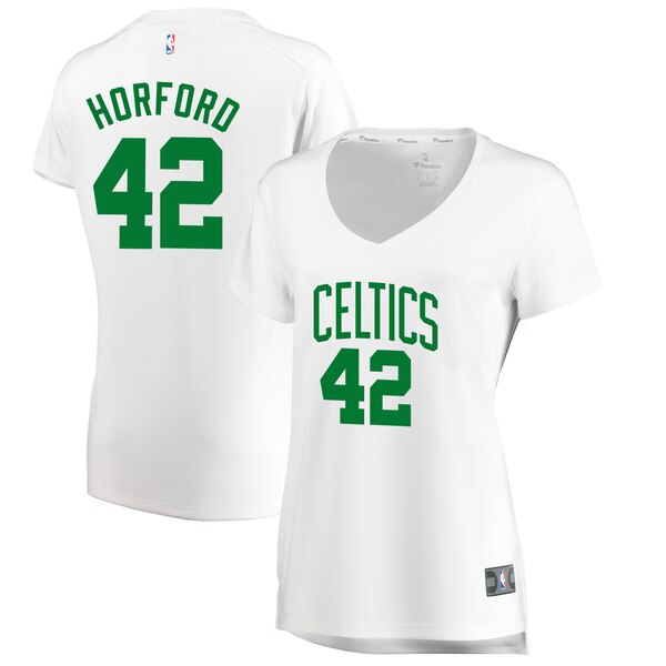Camiseta Al Horford 42 Boston Celtics association edition Blanco Mujer