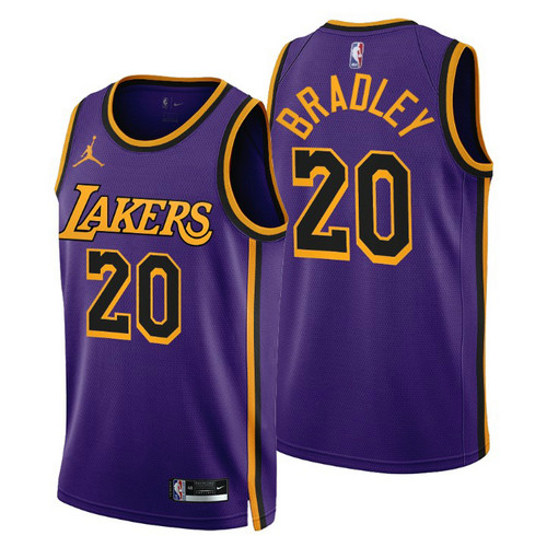 Camiseta Avery Bradley 20 Los Angeles Lakers 2022-2023 Statement Edition púrpura Hombre