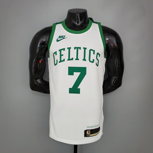 Camiseta BROWN 7 Boston Celtics 75 aniversario blanco Hombre