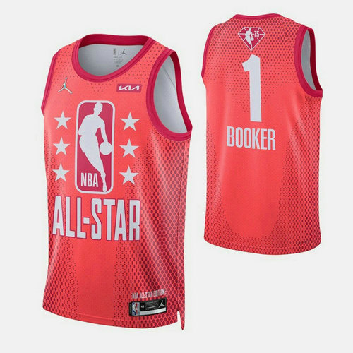 Camiseta Booker 1 All Star 2022 rojo Hombre