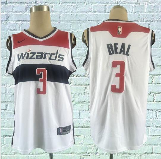 Camiseta Bradley Beal 3 Washington Wizards City Edition blanco Hombre