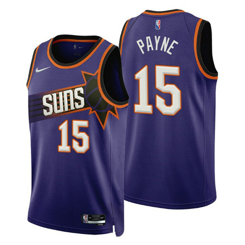 Camiseta Cameron Payne 15 Phoenix Suns 2022-2023 Icon Edition púrpura Hombre