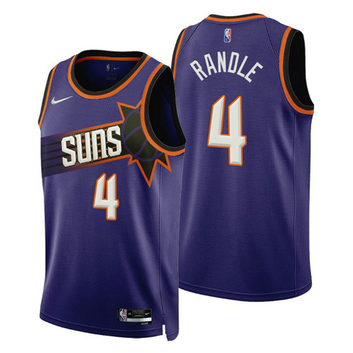 Camiseta Chasson Randle 4 Phoenix Suns 2022-2023 Icon Edition púrpura Hombre