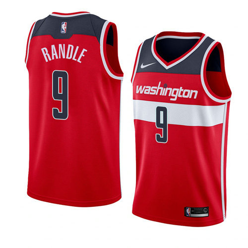 Camiseta Chasson Randle 9 Washington Wizards Icon 2018 Rojo Hombre
