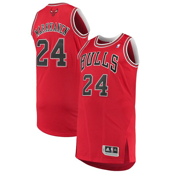 Camiseta Lauri arkkanen 24 Chicago Bulls 2019 Rojo Hombre