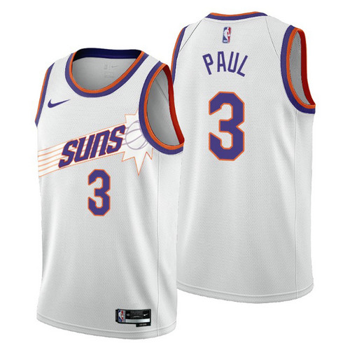 Camiseta Chris Paul 3 Phoenix Suns 2022-2023 City Edition blanco Hombre
