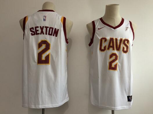 Camiseta Collin Sexton 2 Cleveland Cavaliers blanco Hombre