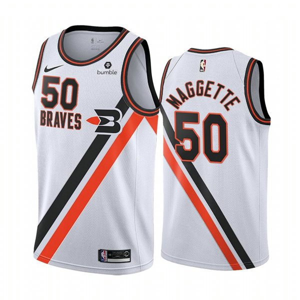 Camiseta Corey Maggette 50 Los Angeles Clippers 2020-21 Temporada Statement Bianca Hombre