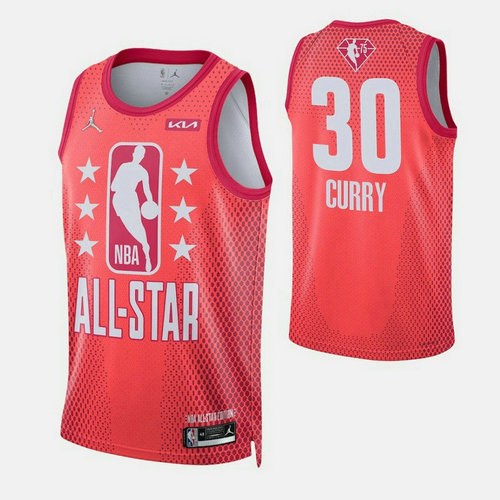 Camiseta Curry 30 All Star 2022 rojo Hombre