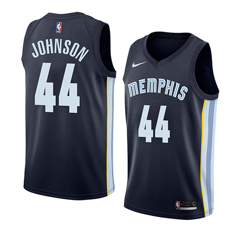 Camiseta Dakari Johnson 44 Memphis Grizzlies Icon 2018 Azul Hombre