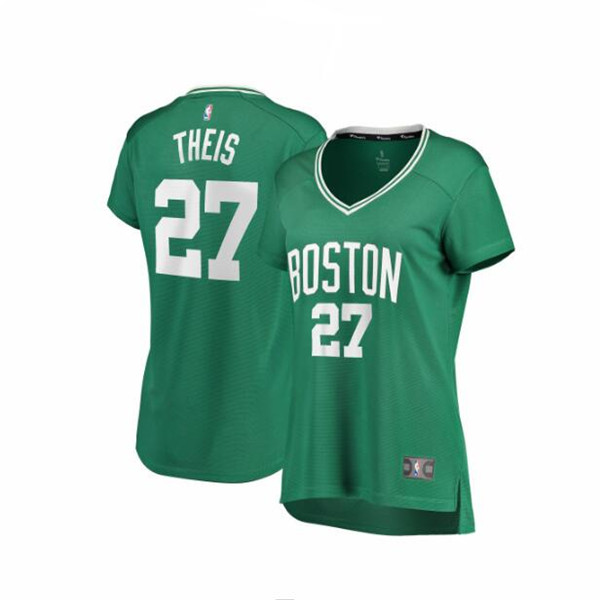 Camiseta Daniel Theis 27 Boston Celtics icon edition Verde Mujer