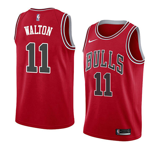 Camiseta Derrick Walton 11 Chicago Bulls Icon 2018 Rojo Hombre