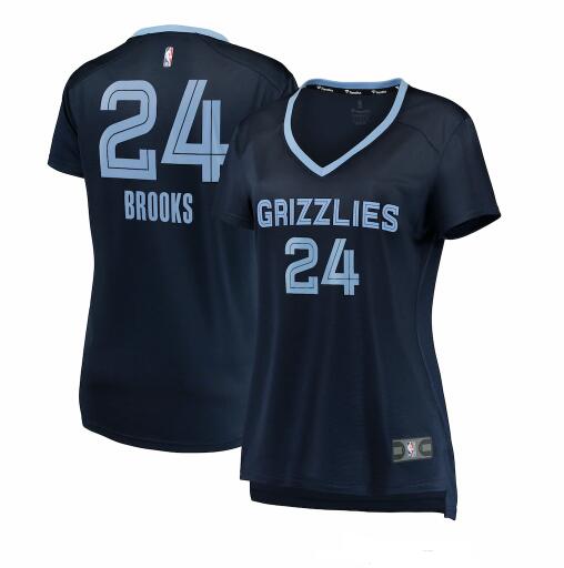Camiseta Dillon Brooks 24 Memphis Grizzlies icon edition Armada Mujer
