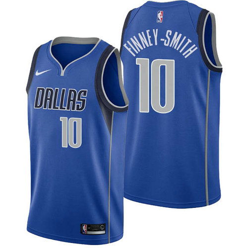 Camiseta Dorian Finney-Smith 10 Dallas Mavericks nike azul Hombre