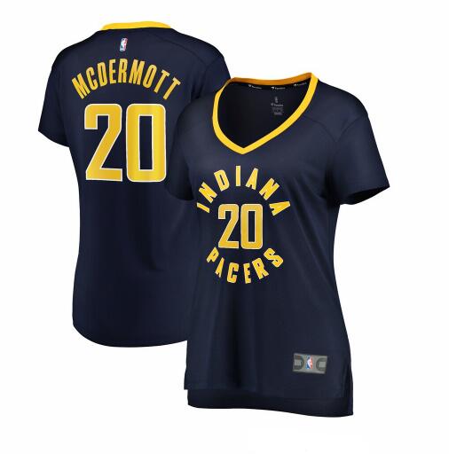 Camiseta Doug McDermott 20 Indiana Pacers icon edition Armada Mujer