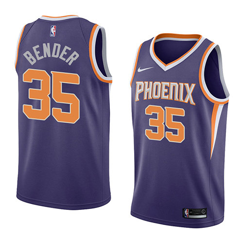 Camiseta Dragan Bender 35 Phoenix Suns Icon 2018 Azul Hombre