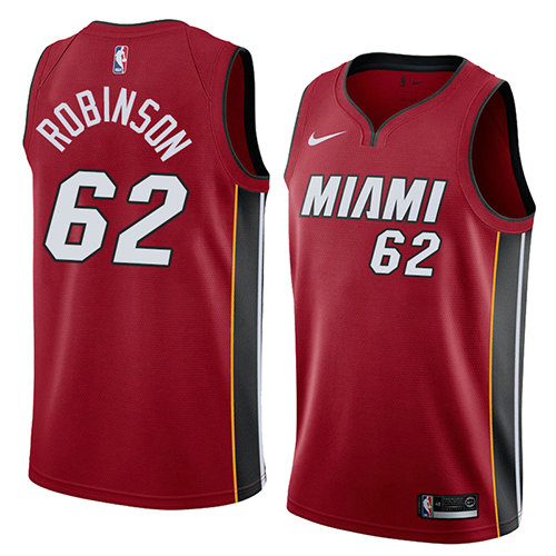 Camiseta Duncan Robinson 62 Miami Heat Statement 2018 Rojo Hombre