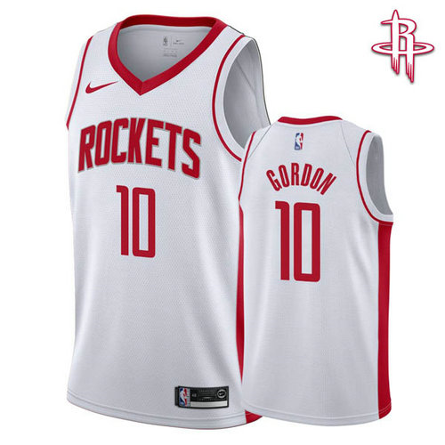 Camiseta Eric Gordon 10 Houston Rockets 2019-20 blanca Hombre