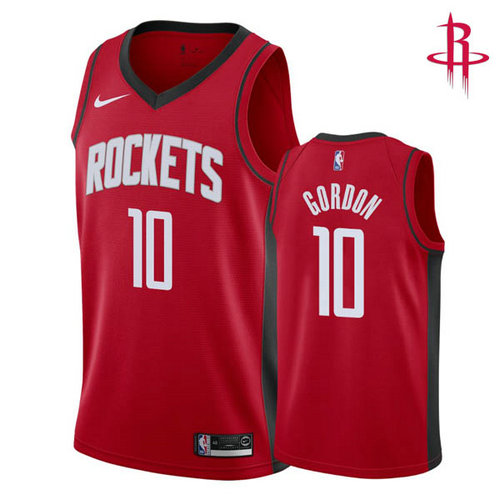Camiseta Eric Gordon 10 Houston Rockets 2019-20 rojo Hombre