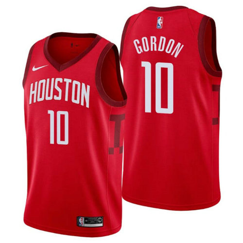 Camiseta Eric Gordon 10 Houston Rockets earned 2019 rojo Hombre