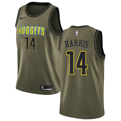 Camiseta Gary Harris 14 Denver Nuggets nike verde Hombre