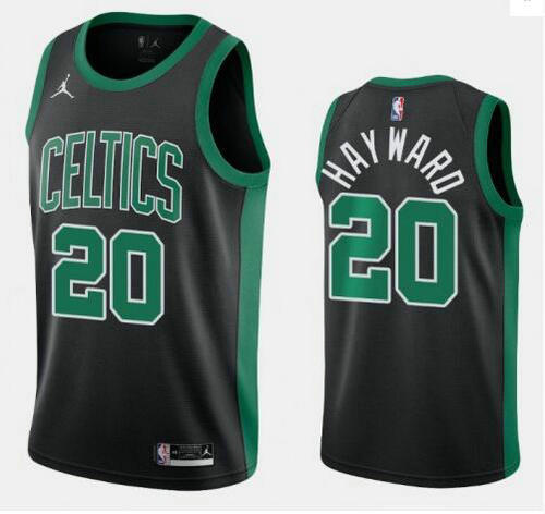 Camiseta Gordon Hayward 20 Boston Celtics 2020-21 Statement Edition Swingman negro Hombre