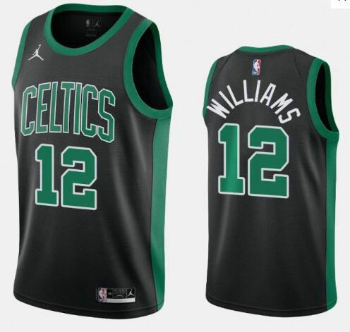 Camiseta Grant Williams 12 Boston Celtics 2020-21 Statement Edition Swingman negro Hombre