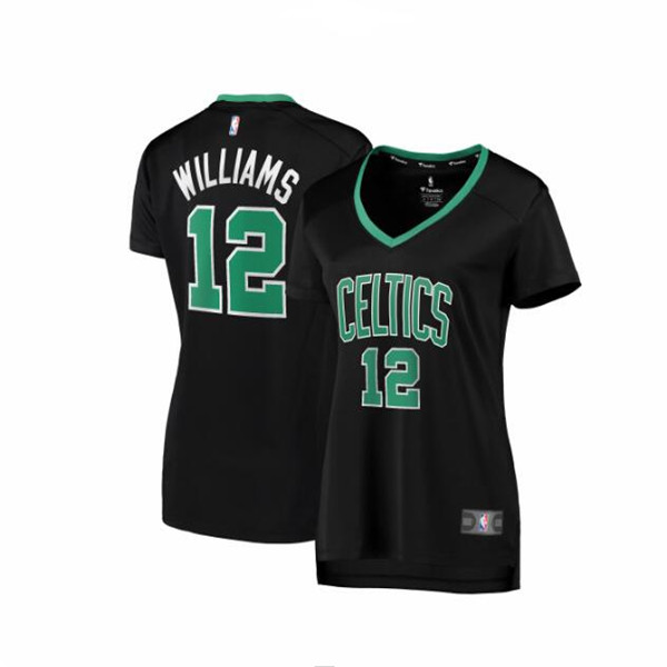 Camiseta Grant Williams 12 Boston Celtics statement edition Negro Mujer