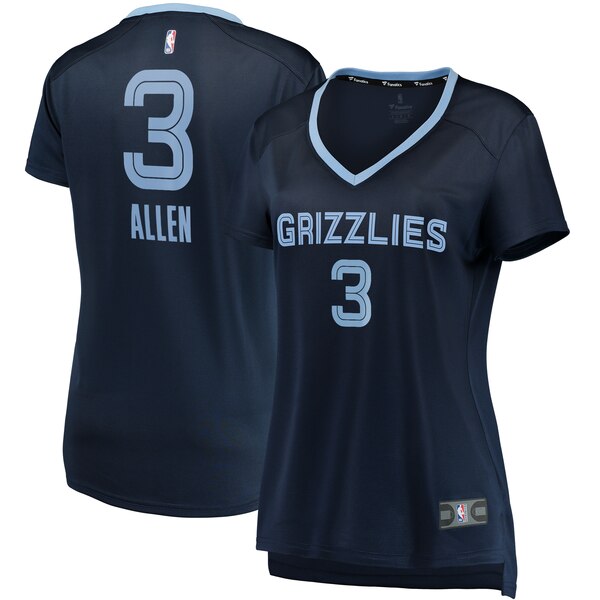 Camiseta Grayson Allen 3 Memphis Grizzlies icon edition Armada Mujer