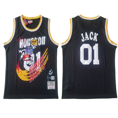 Camiseta Jack 1 Houston Rockets clásico 2018 negro Hombre