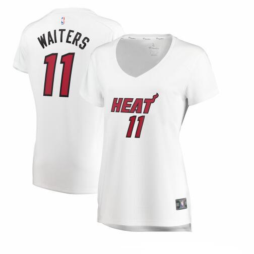 Camiseta James Johnson 11 Miami Heat association edition Blanco Mujer
