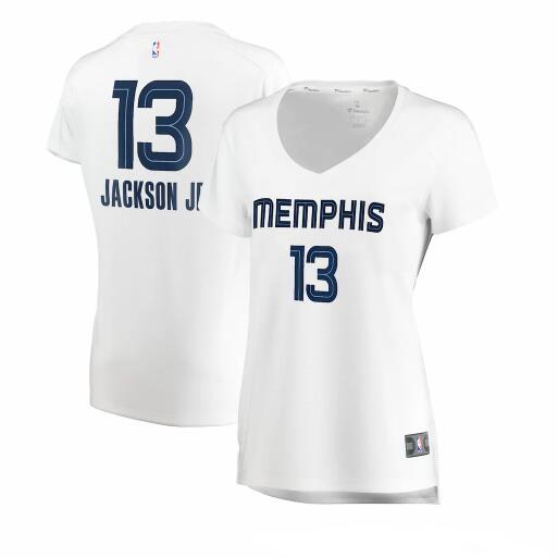 Camiseta Jaren Jackson Jr. 13 Memphis Grizzlies association edition Blanco Mujer