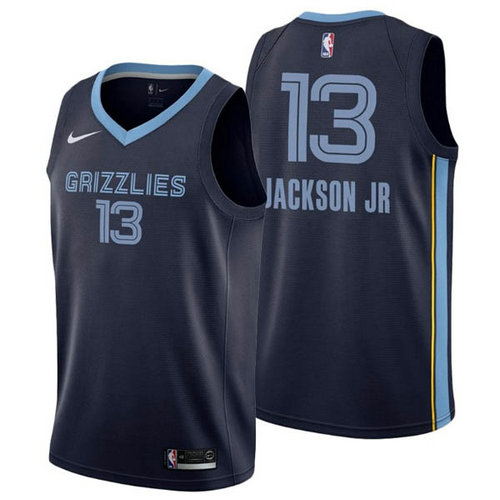 Camiseta Jaren Jackson Jr 13 Memphis Grizzlies nike azul Hombre