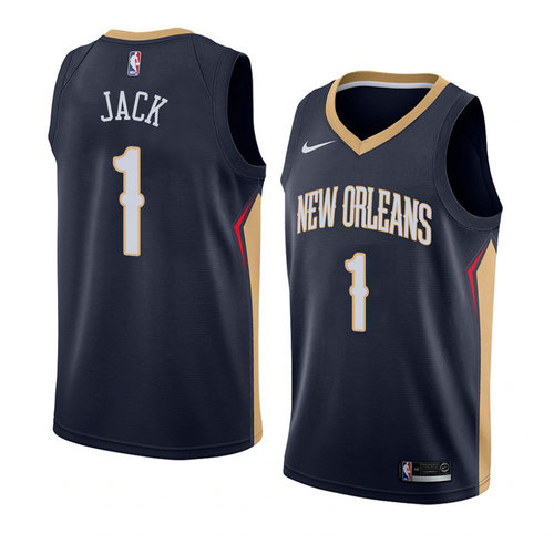 Camiseta Jarrett Jack 1 New Orleans Pelicans Icon 2018 Azul Hombre