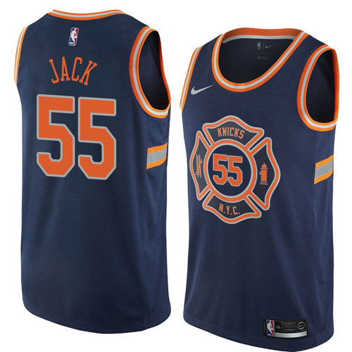 Camiseta Jarrett Jack 55 New York Knicks Ciudad 2018 Azul Hombre