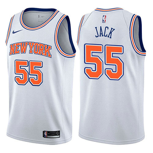 Camiseta Jarrett Jack 55 New York Knicks Statement 2017-18 Blanco Hombre
