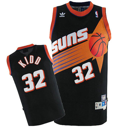 Camiseta Jason Kidd 32 Phoenix Suns Retro Negro Hombre