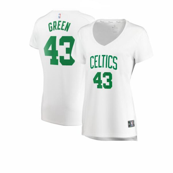 Camiseta Javonte Green 43 Boston Celtics association edition Blanco Mujer