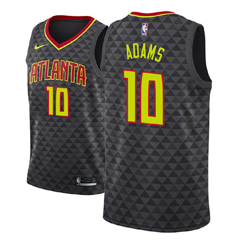 Camiseta Jaylen Adams 10 Atlanta Hawks Icon 2018 Negro Hombre