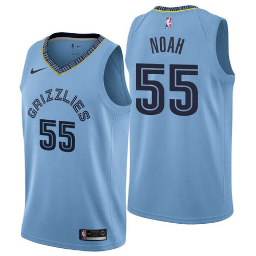 Camiseta Joakim Noah 55 Memphis Grizzlies 2018-2019 azul Hombre