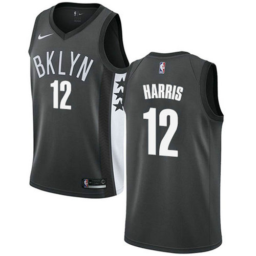 Camiseta Joe Harris 12 Brooklyn Nets clásico 2018 negro Hombre