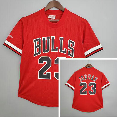 Camiseta Jordan 23 Chicago Bulls Retro rojo Hombre