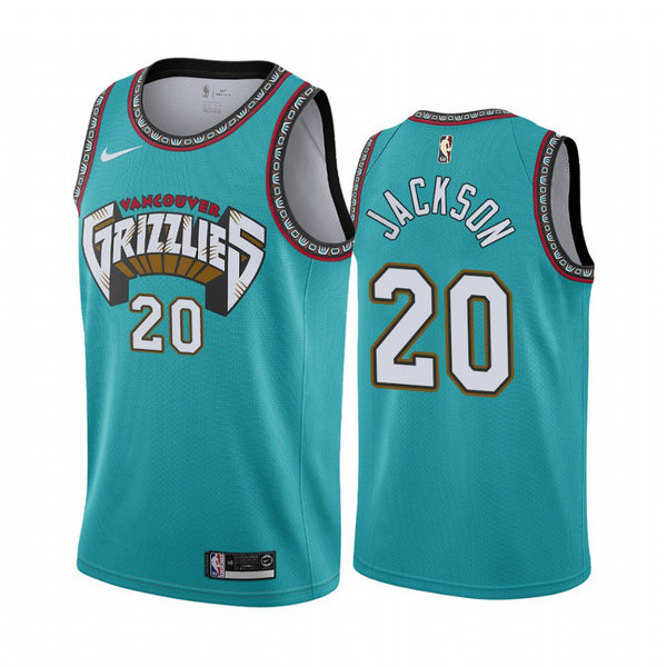 Camiseta Josh Jackson 20 Memphis Grizzlies 2020-21 Temporada Statement Verde Hombre