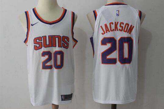 Camiseta Josh Jackson 20 Phoenix Suns Baloncesto blanco Hombre