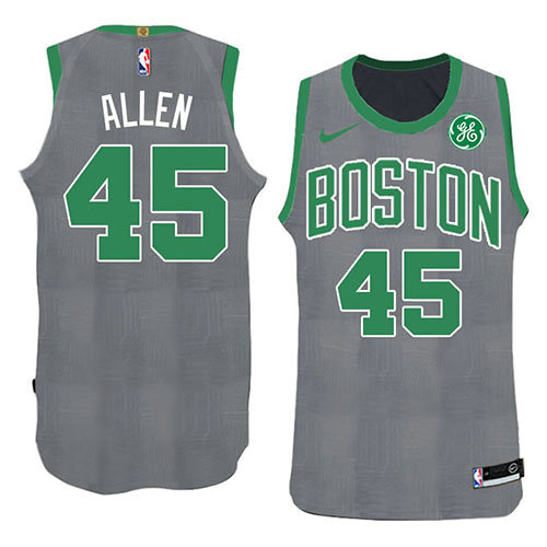 Camiseta Kadeem Allen 45 Boston Celtics Navidad 2018 Verde Hombre