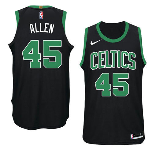 Camiseta Kadeem Allen 45 Boston Celtics Statement 2018 Negro Hombre