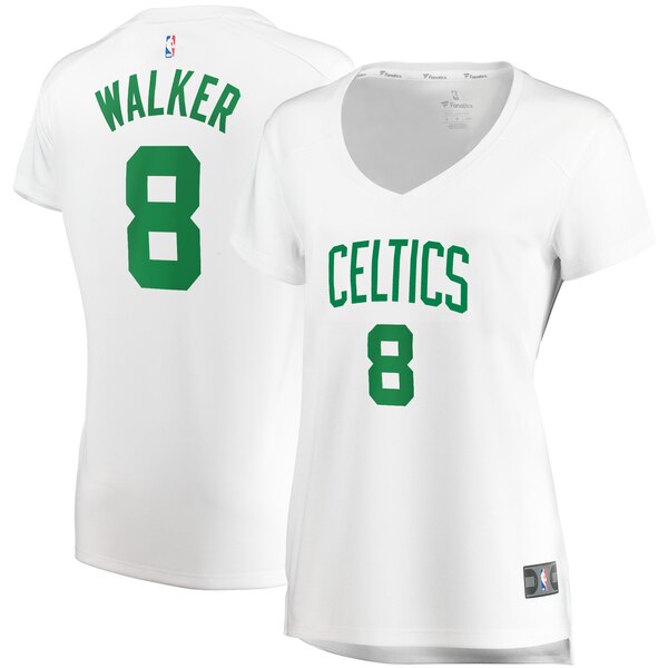 Camiseta Kemba Walker 8 Boston Celtics association edition Blanco Mujer